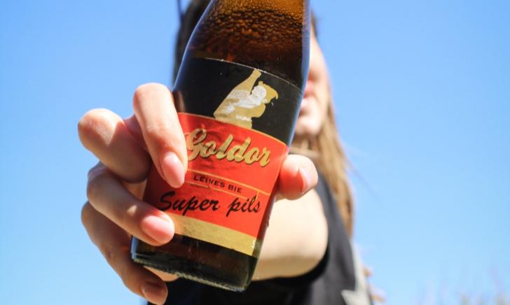 Goldor ‘Super Pils’ flesje